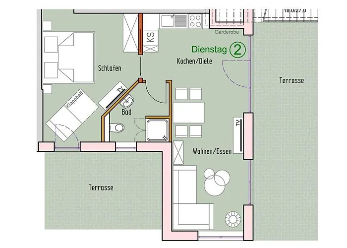 Florida App 2 Dienstag شقة بولتينهاجين